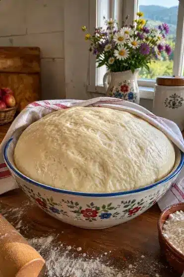 rețetă aluat pufos cu kefir