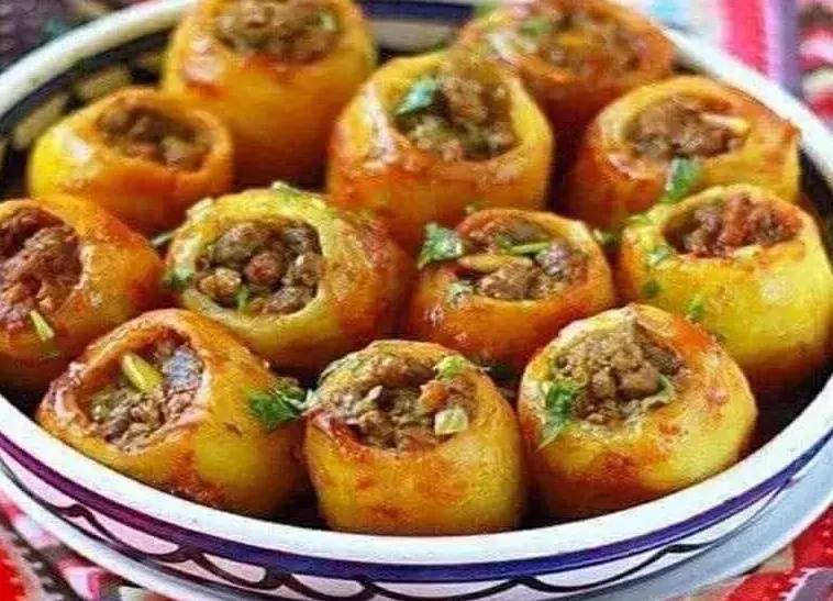 Cartofi umpluți 2 rețetă cartofi umpluți la cuptor