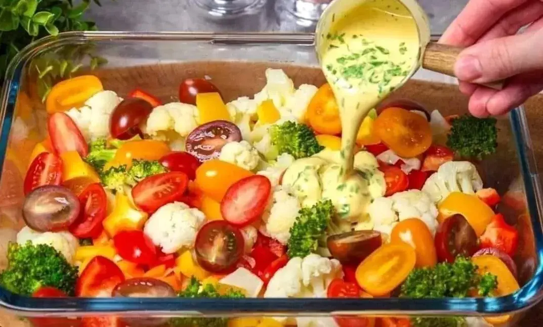 rețetă caserolă broccoli și conopidă