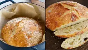 Pâine de casă pufosă și crocantă ca la brutărie